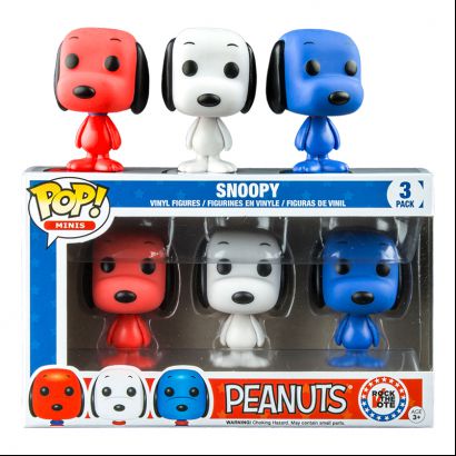 Peanuts - Snoopy 3-Pack