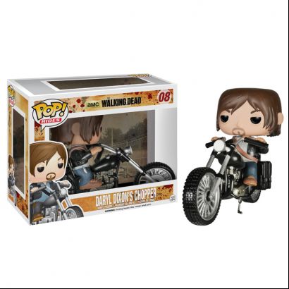 The Walking Dead - Daryl Dixon with Chopper Vehicle