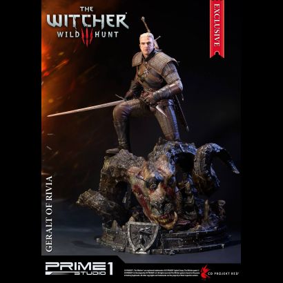 Geralt of Rivia (The Witcher Wild Hunt) 1/4 Exclusive