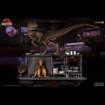 Velociraptors in the Kitchen Diorama (Jurassic Park) 1/10