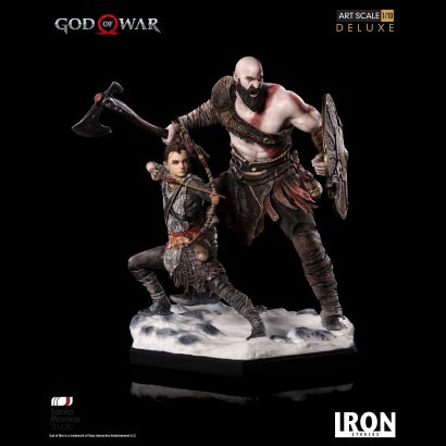 Kratos and Atreus Deluxe 1/10