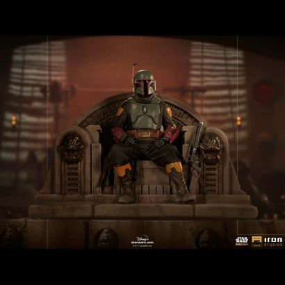 Boba Fett on Throne (The Mandalorian) 1/10