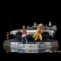 DeLorean Full Set (Back to the Future II) 1/10