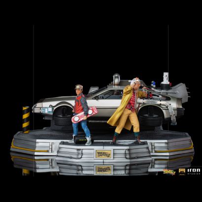 DeLorean Full Set (Back to the Future II) 1/10