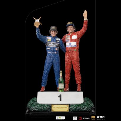 Alain Prost and Ayrton Senna (The Last Podium) 1/10