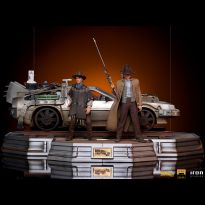 DeLorean III Full Set (Back to the Future) 1/10