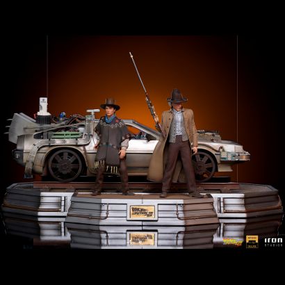 DeLorean III Full Set (Back to the Future) 1/10