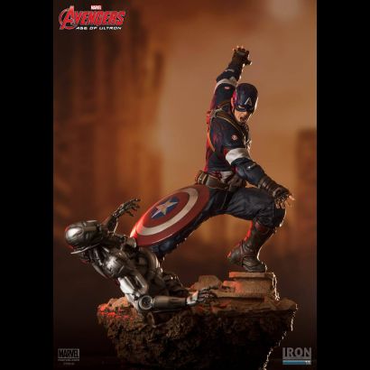 Age of Ultron Captain America - 1/6 Battle Diorama
