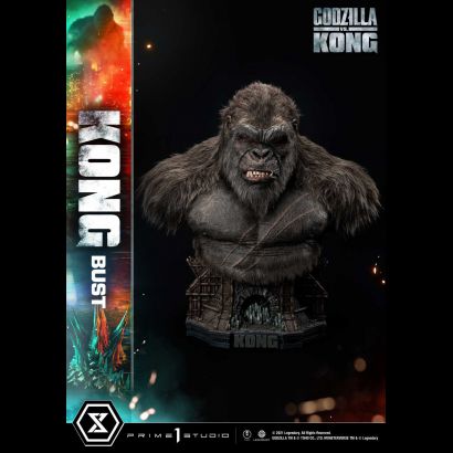 Kong Silicone and Real Fur Bust (Godzilla vs Kong)