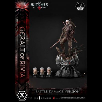 Geralt of Rivia Battle Damage Ver (The Witcher) 1/3