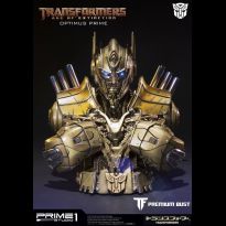 Optimus Prime Gold Bust 1:4 Scale