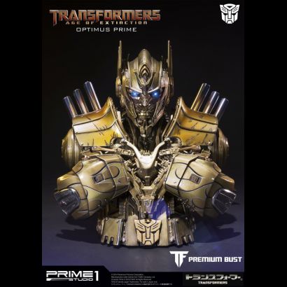 Optimus Prime Gold Bust 1:4 Scale