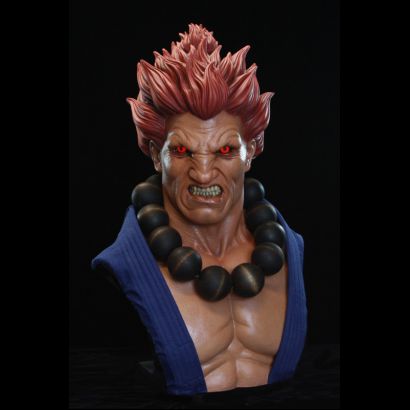 Street Fighter Akuma Life Size Bust