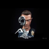 T-1000 Life Size Mask Panted Edt (Terminator 2)