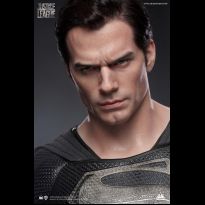 Superman Life Size Bust (Justice League) Black Suit Edt