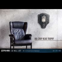 Alien Big Chap Head Trophy 3D Wall Art