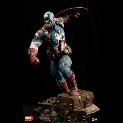 Ultimate Captain America Ver A 1/4