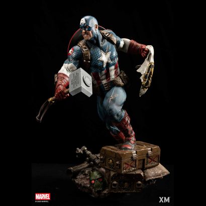 Ultimate Captain America Ver B 1/4